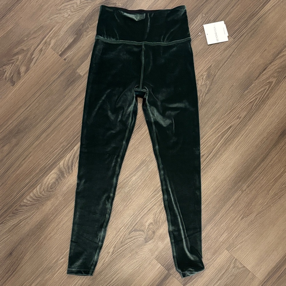 Beyond Yoga Women’s Velvet Leggings - Dark Green